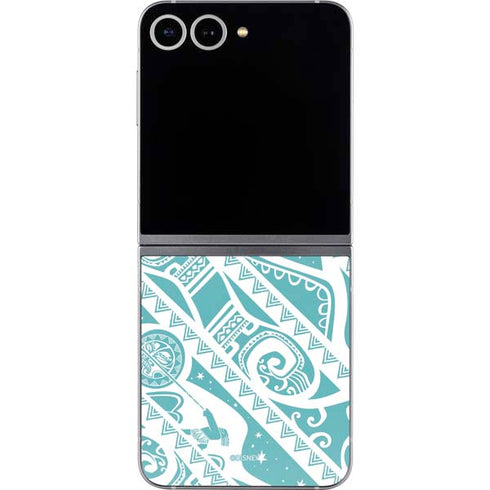 Disney Princess Moana Pattern Galaxy Z Flip6 Skin